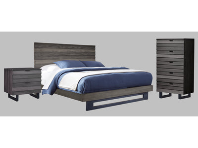 Urban 5-Piece Queen Bedroom Package - Graphite