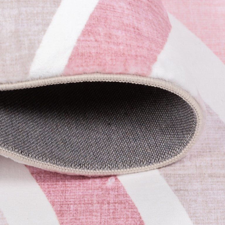 Dreamland Pink Arches Rug - 4' x 6' - Pink