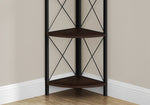 Zeva Bookcase - Dark Brown