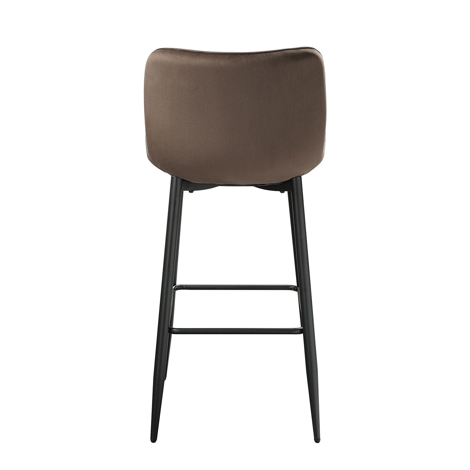 Nya Bar Stool - Brown - Set of Two