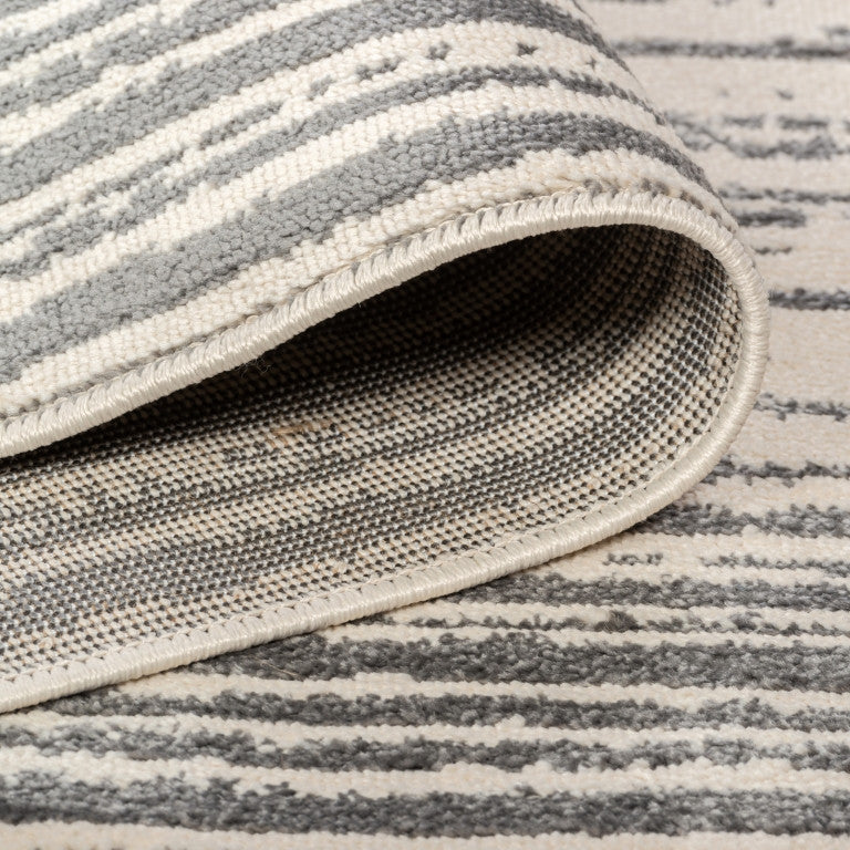 Urbane Stripes Rug - 5' x 8' - Grey