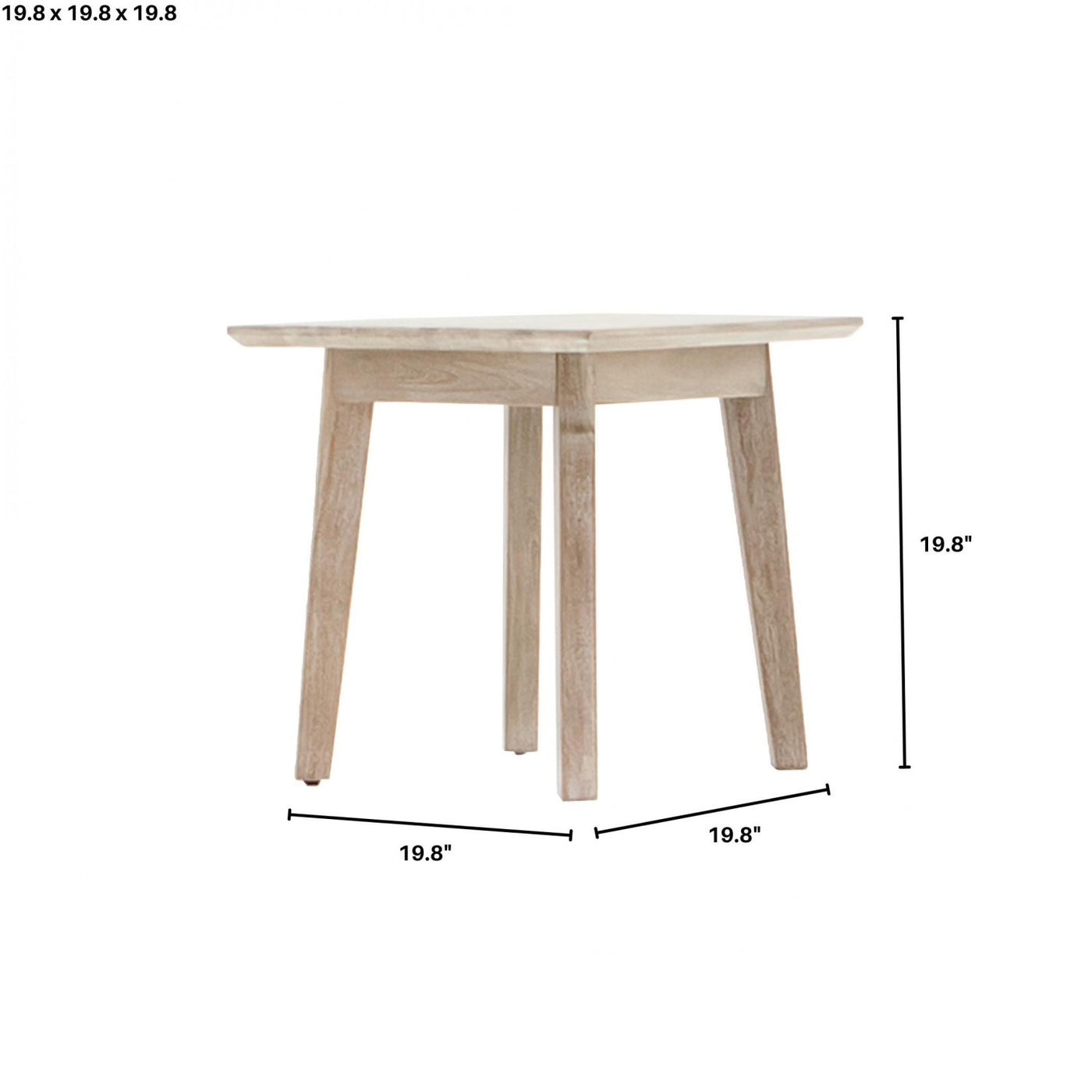 Abenra Side Table - Light Driftwood