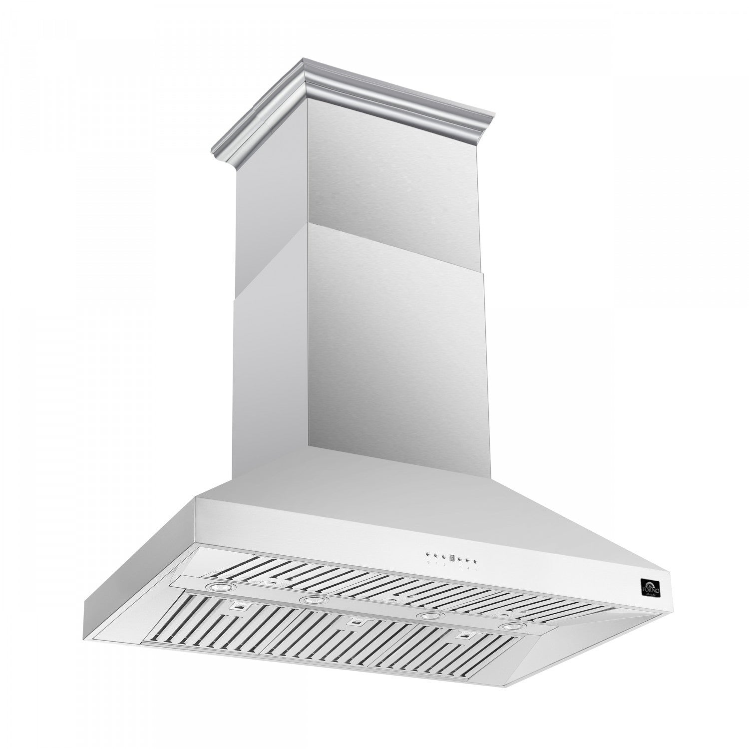 Forno Coppito Stainless Steel 48" 1200 CFM Island Range Hood - FRHIS5129-48
