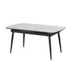 Erme Extendable Dining Table - White