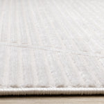 Logan Modern Lines Area Rug - 5' X 8' - Cream
