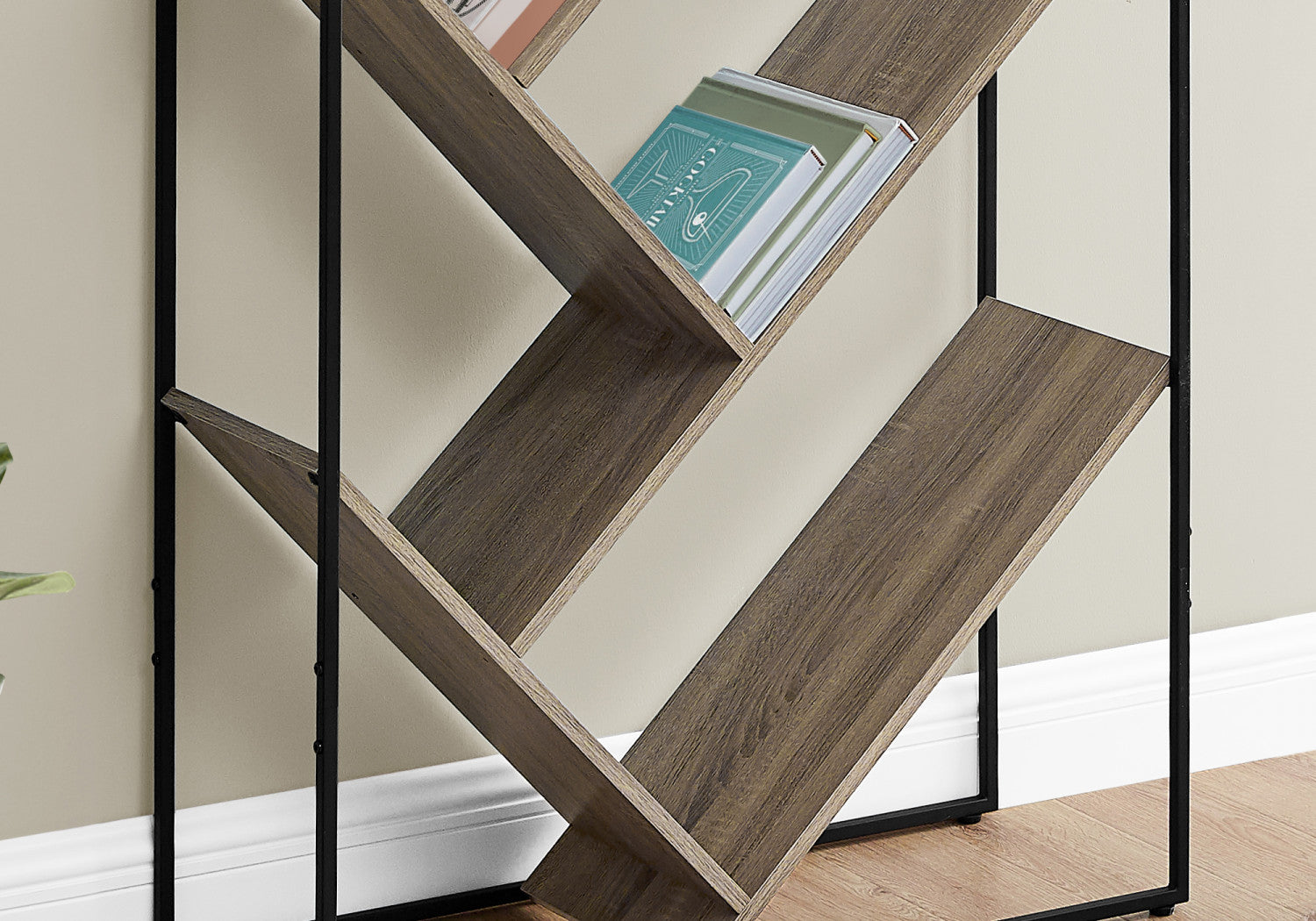 Sova Bookcase - Dark Taupe
