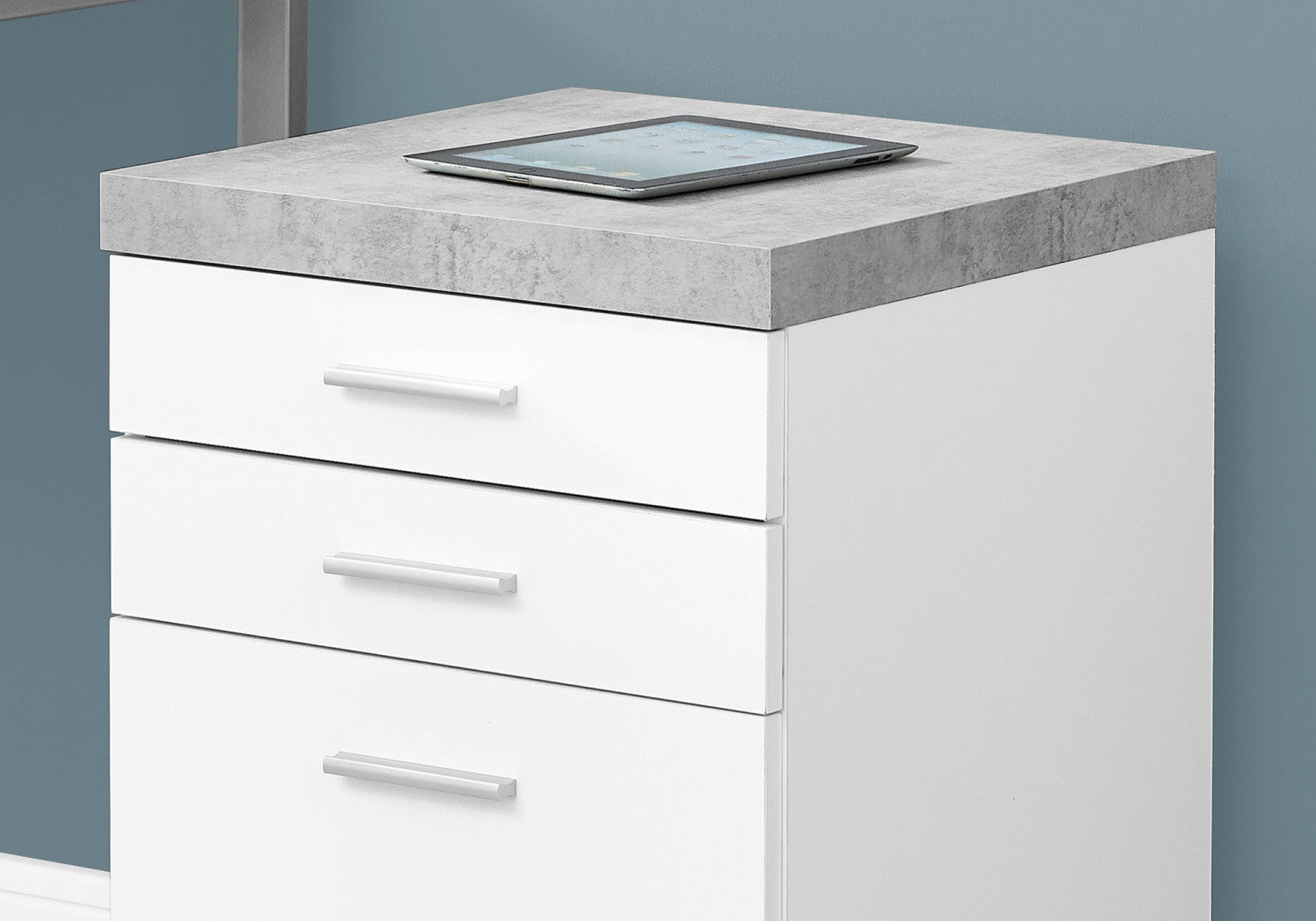 Solvi Filing Cabinet - White