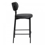 Eldra Counter Stool - Dark Grey - Set of Two