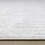 Hillary Modern Lines Area Rug - Cream - 7' X 10'