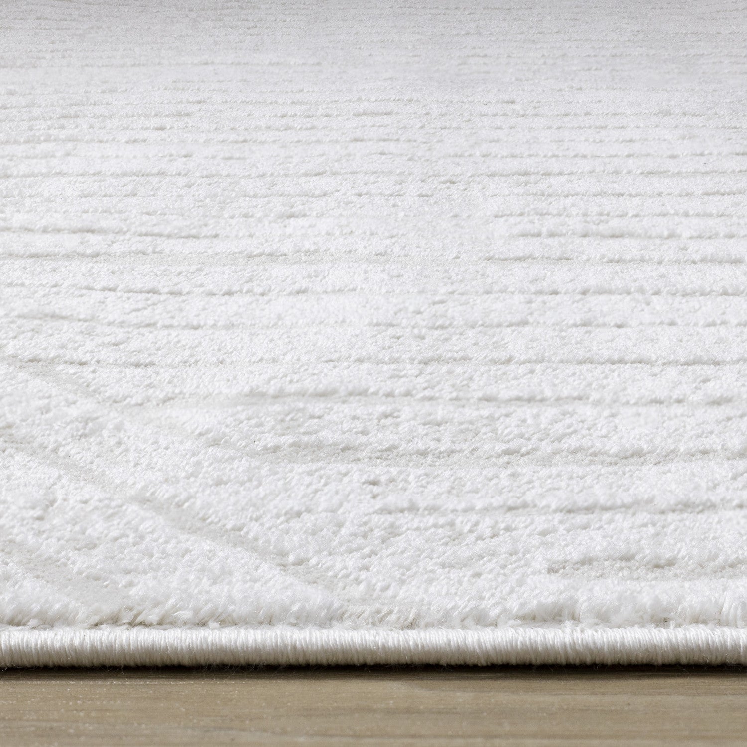 Hillary Modern Lines Area Rug - Cream - 7' X 10'