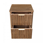 Branswell 2 Drawer Night Table - Brown