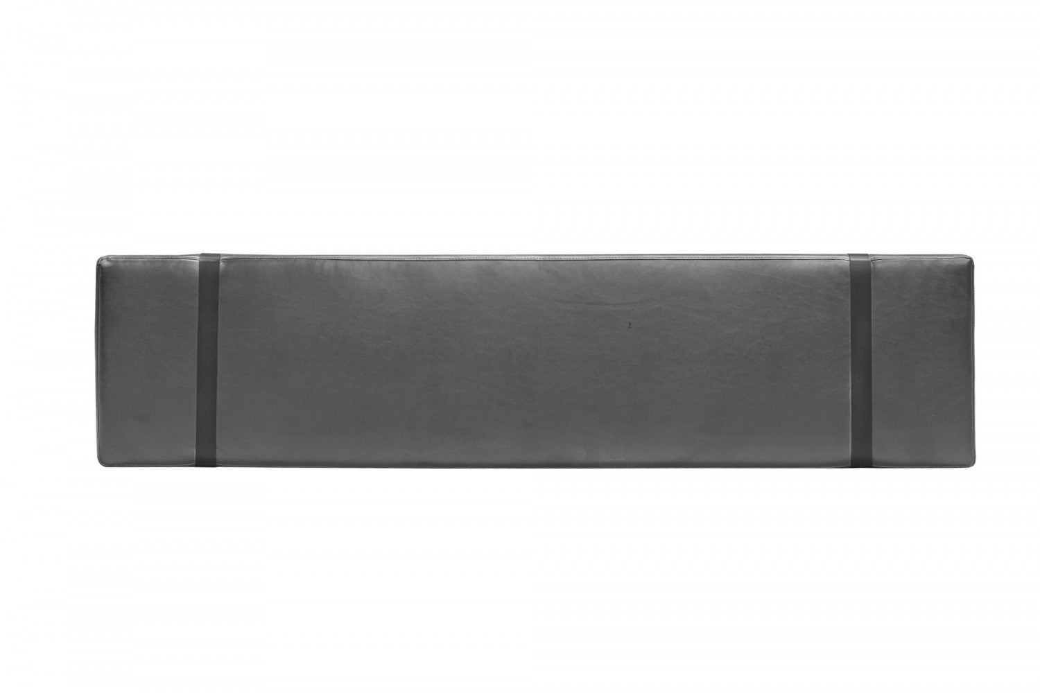 Haldra Upholstered Bench - Black/Brown