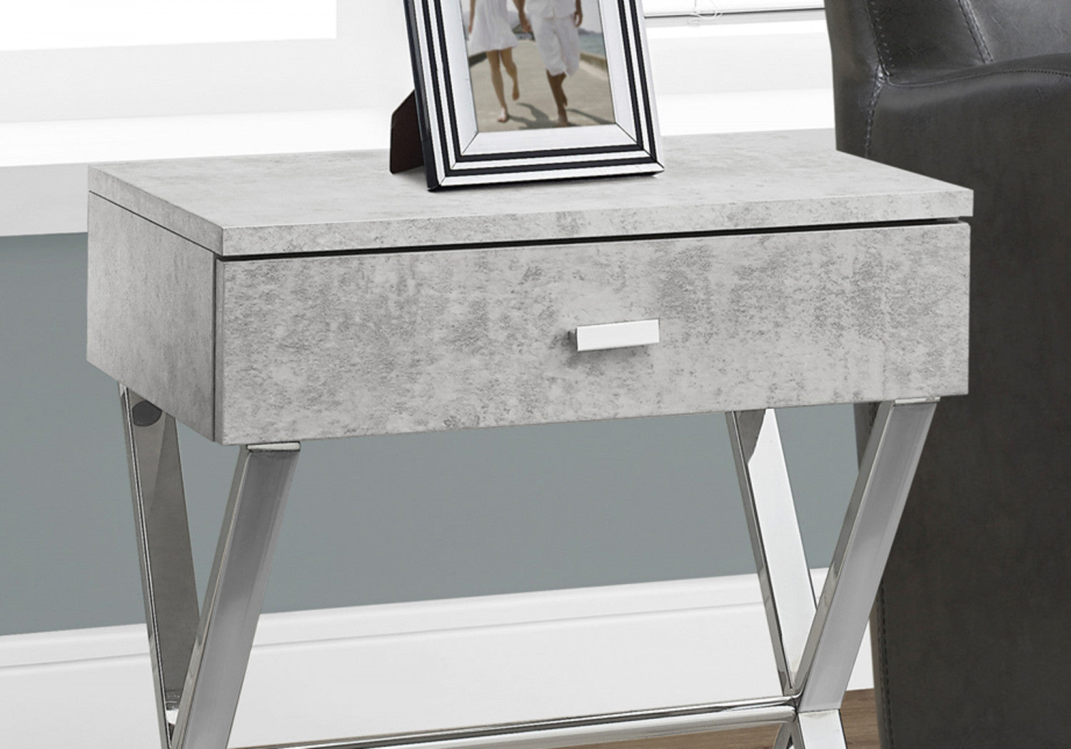 Vell Side Table - Grey