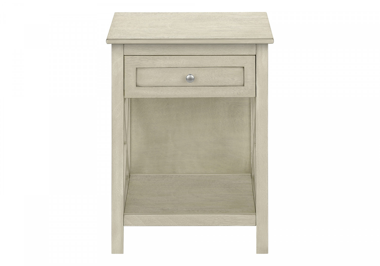 Deanne Side Table - White