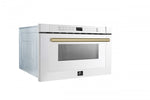 Forno Capoliveri White 24" Built-In Microwave Drawer (1.2 Cu. Ft.) - FMWDR3000-24WHT