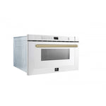 Forno Capoliveri White 24" Built-In Microwave Drawer (1.2 Cu. Ft.) - FMWDR3000-24WHT