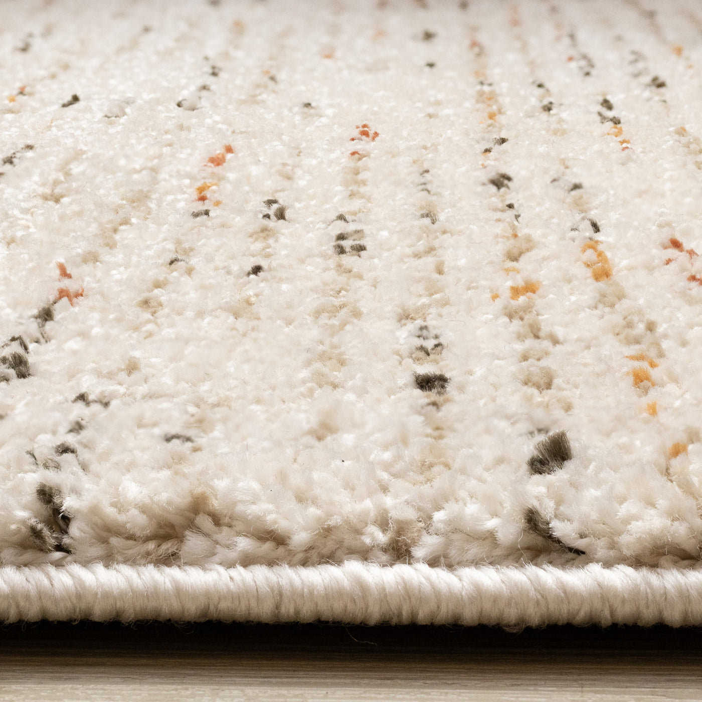 Halle Casual Contemporary Abstract Area Rug - Cream Terra - 8' X 11'