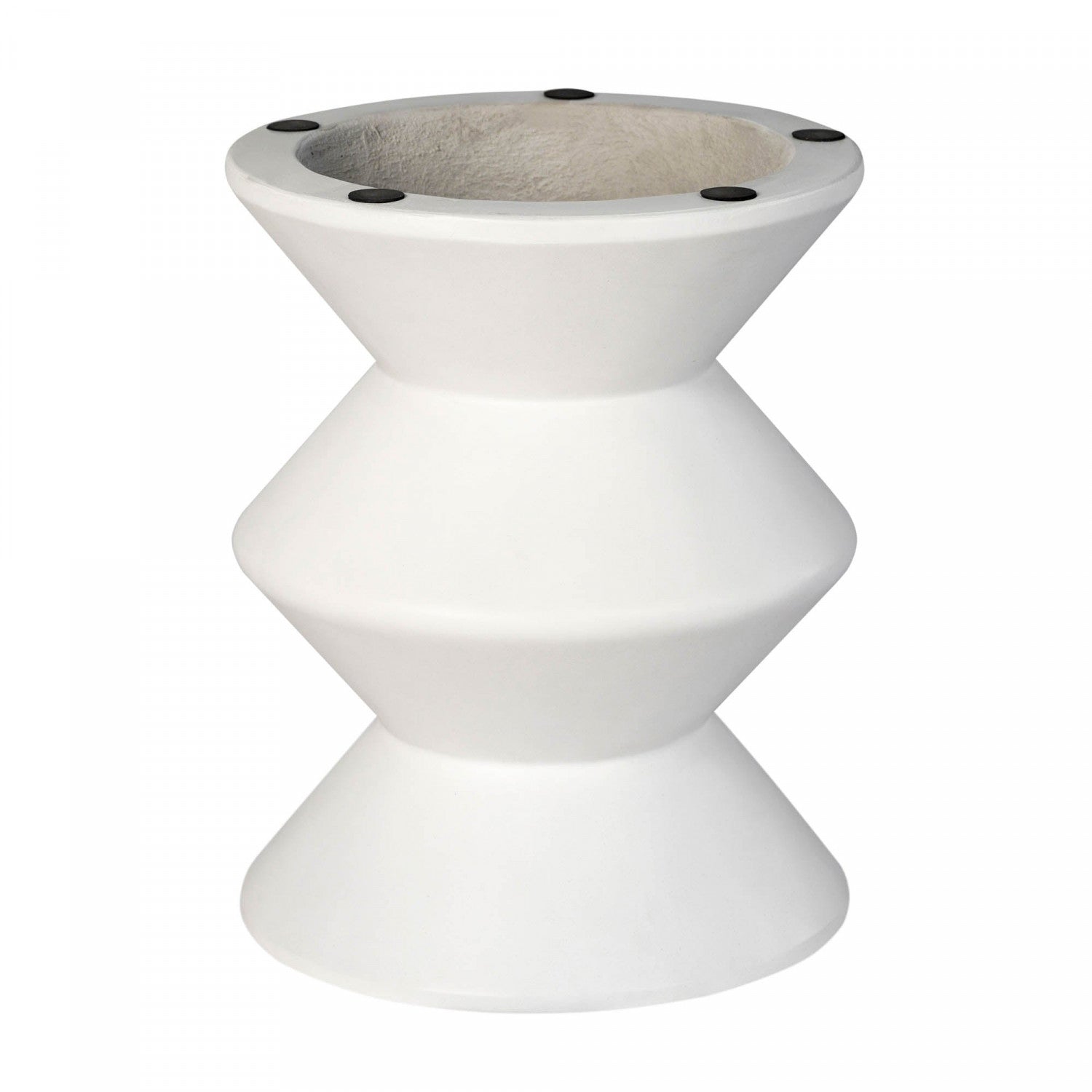 Gavrin Inverted Side Table - White