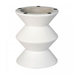 Gavrin Inverted Side Table - White