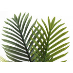 28" Palm Tree With 6" White Pot - Green