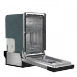 Forno Polo 18" Stainless Steel Built-in Front Control Dishwasher (52 dBa) - FDWBI8041-18S