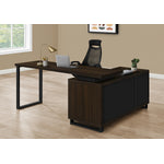 Runo Desk - Espresso Brown