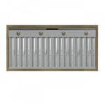 Forno Vittorio White 48" 600 CFM Wall Mounted Range Hood - FRHWM5078-48WHT