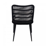 Rousseau Outdoor Dining Chair - Black/Ivory