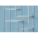 Quin Bookcase - Silver