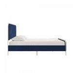 Novogratz Tallulah Upholstered Queen Platform Bed - Navy