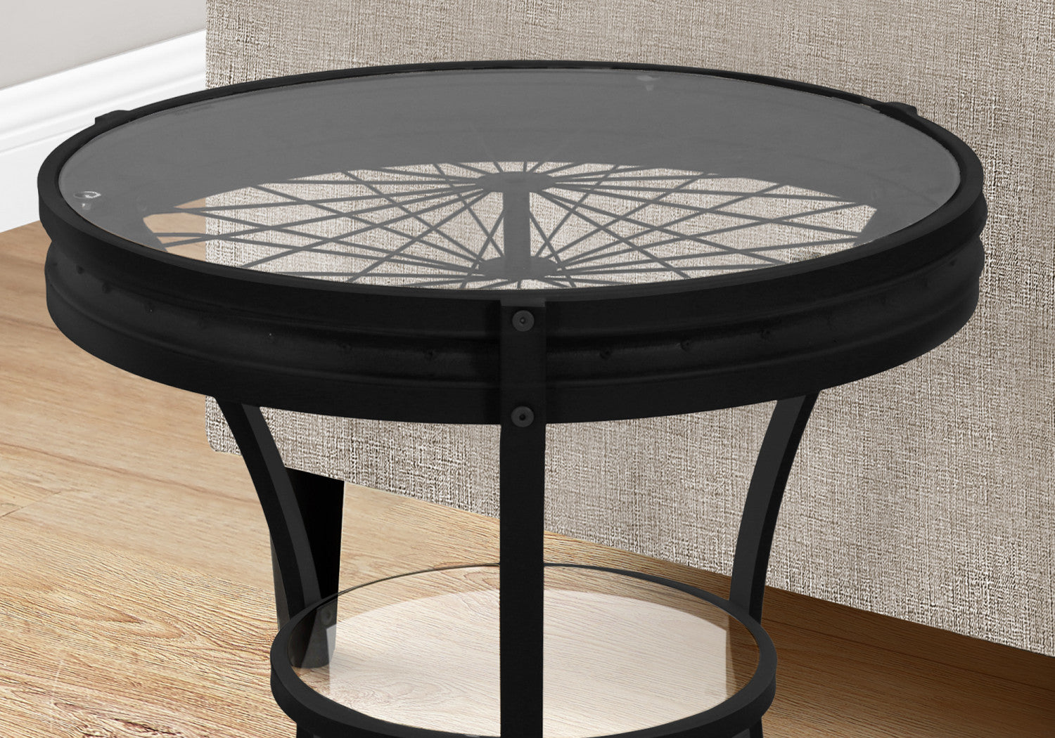 Rune Side Table - Black