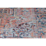 Aura Traditional Rug - 9' x 12' - Red/Blue