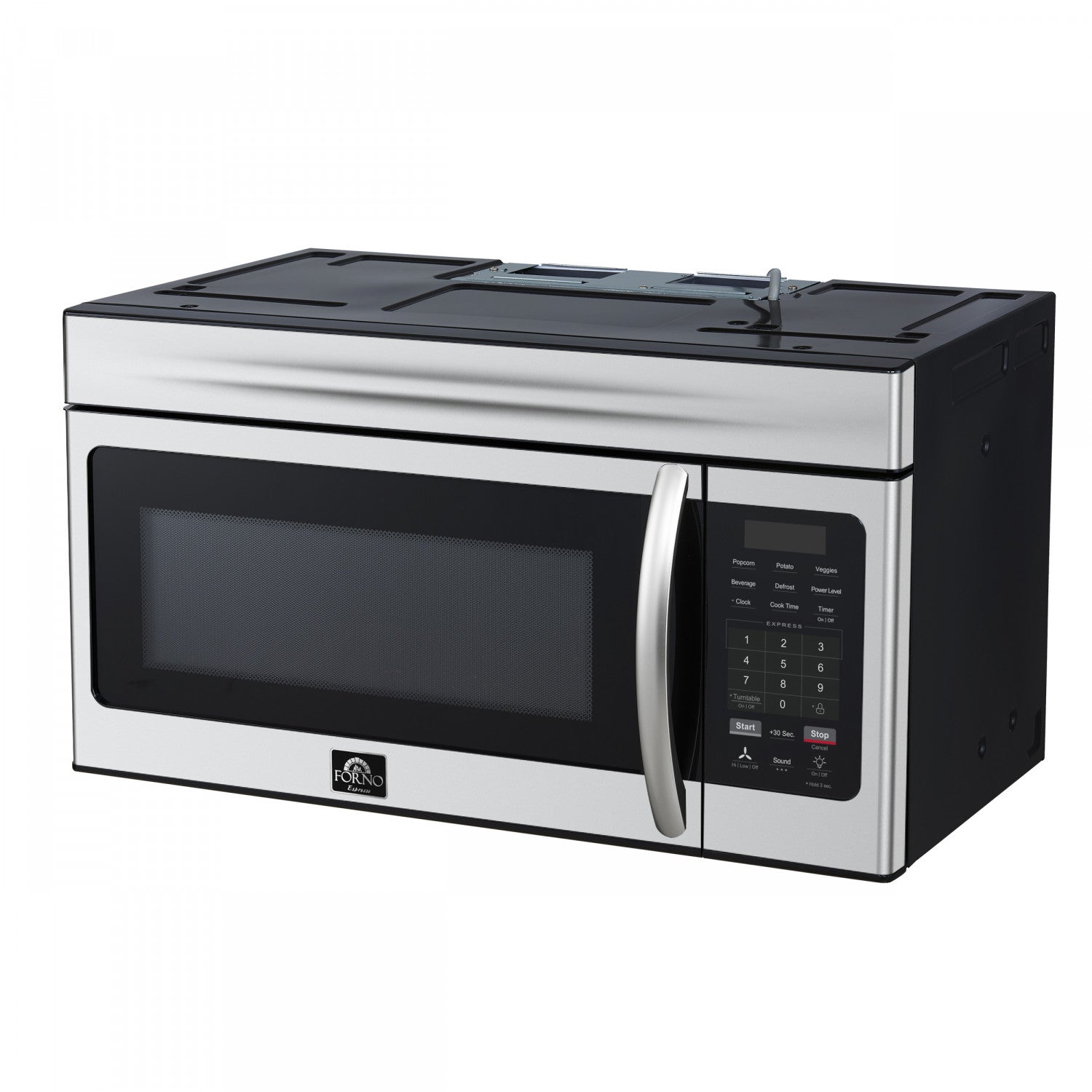 Forno Scalo Stainless Steel 300 CFM Over-the-Range Microwave (1.6 Cu. Ft.) - FOTR3007-30
