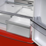 Forno Luigi Red French Door Refrigerator (18 Cu. Ft.) - FFFFD1791-33RED