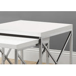 Nalu Nesting Tables - White