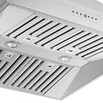 Forno Coppito Stainless Steel 30" 600 CFM Island Range Hood - FRHIS5129-30