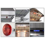 Forno Savona Stainless Steel 48" 1200 CFM Wall Mounted Range Hood - FRHWM5029-48HB