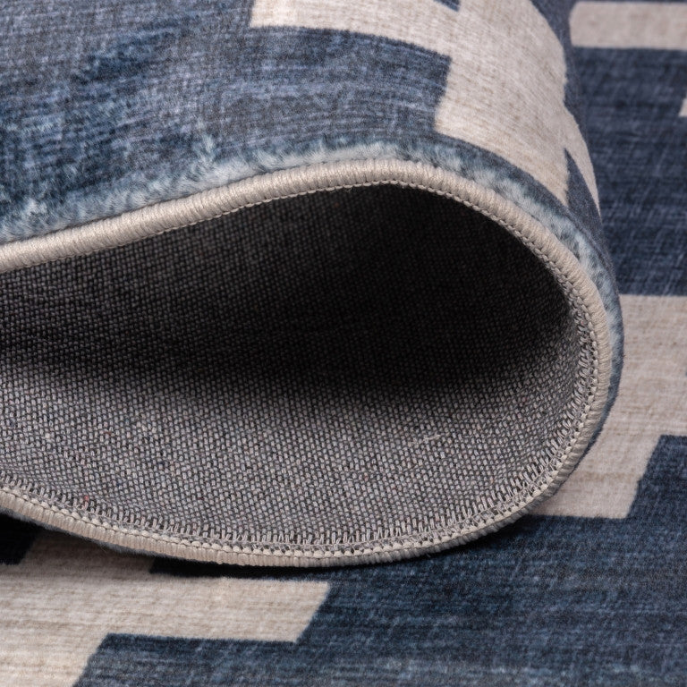 Dreamland Cross Stitch Rug - 4' x 6' - White