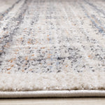 Sadie Casual Contemporary Area Rug - 5' X 8' - Grey/Beige