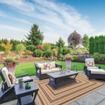 Avanos Bohemian Indoor/Outdoor Rug - 8' x 10' - Beige/Black