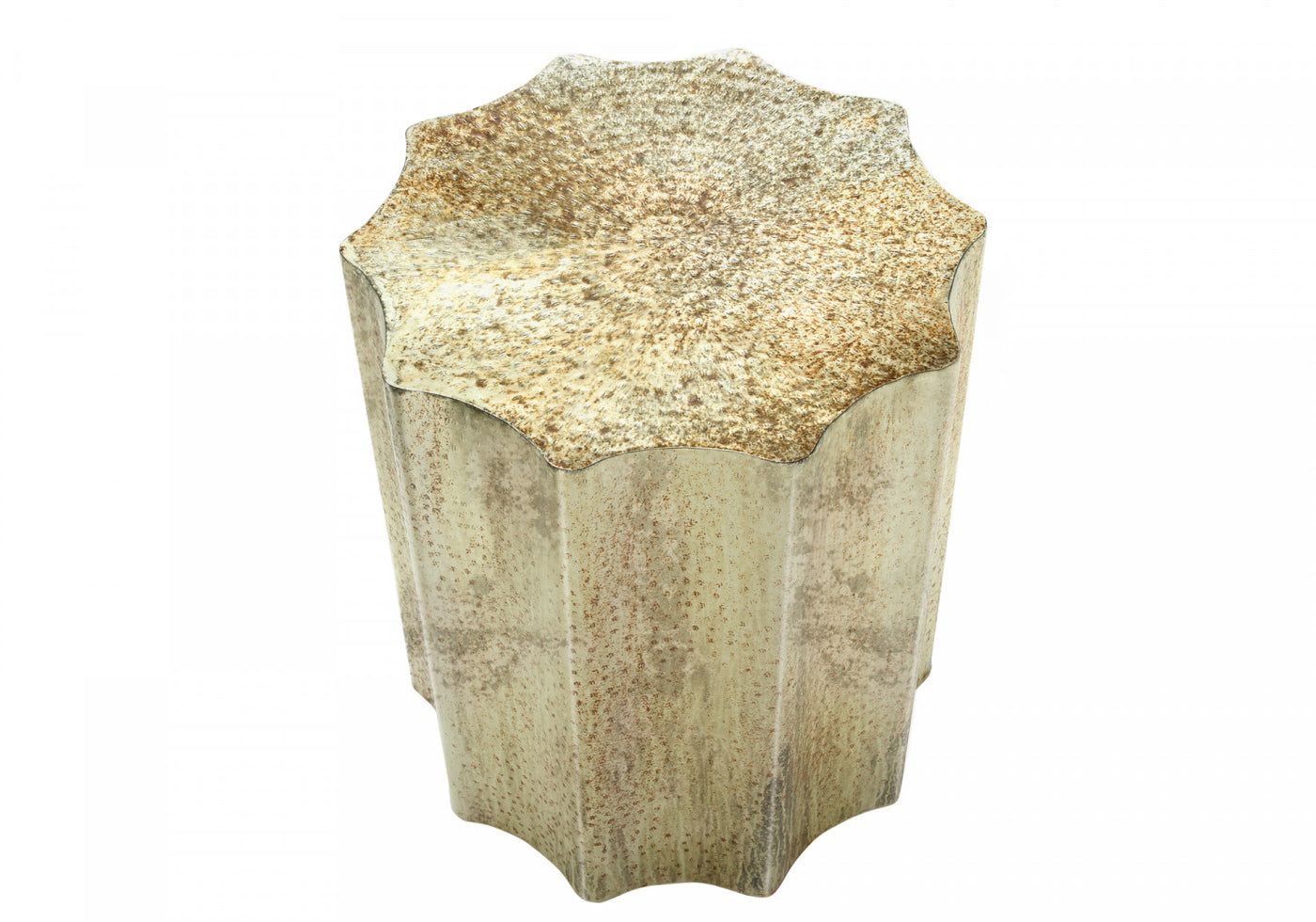 Lorik Side Table - Antique Gold