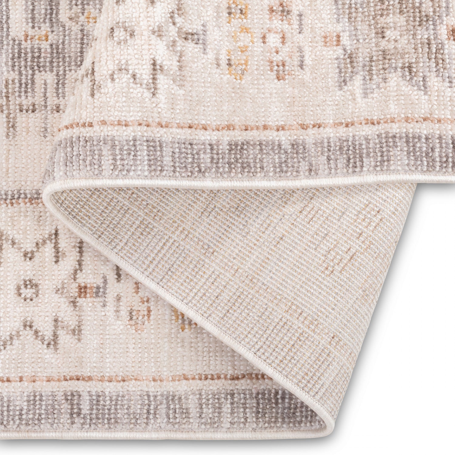 Poetic Classic Rug - 8' x 10' - Antique White/Brown