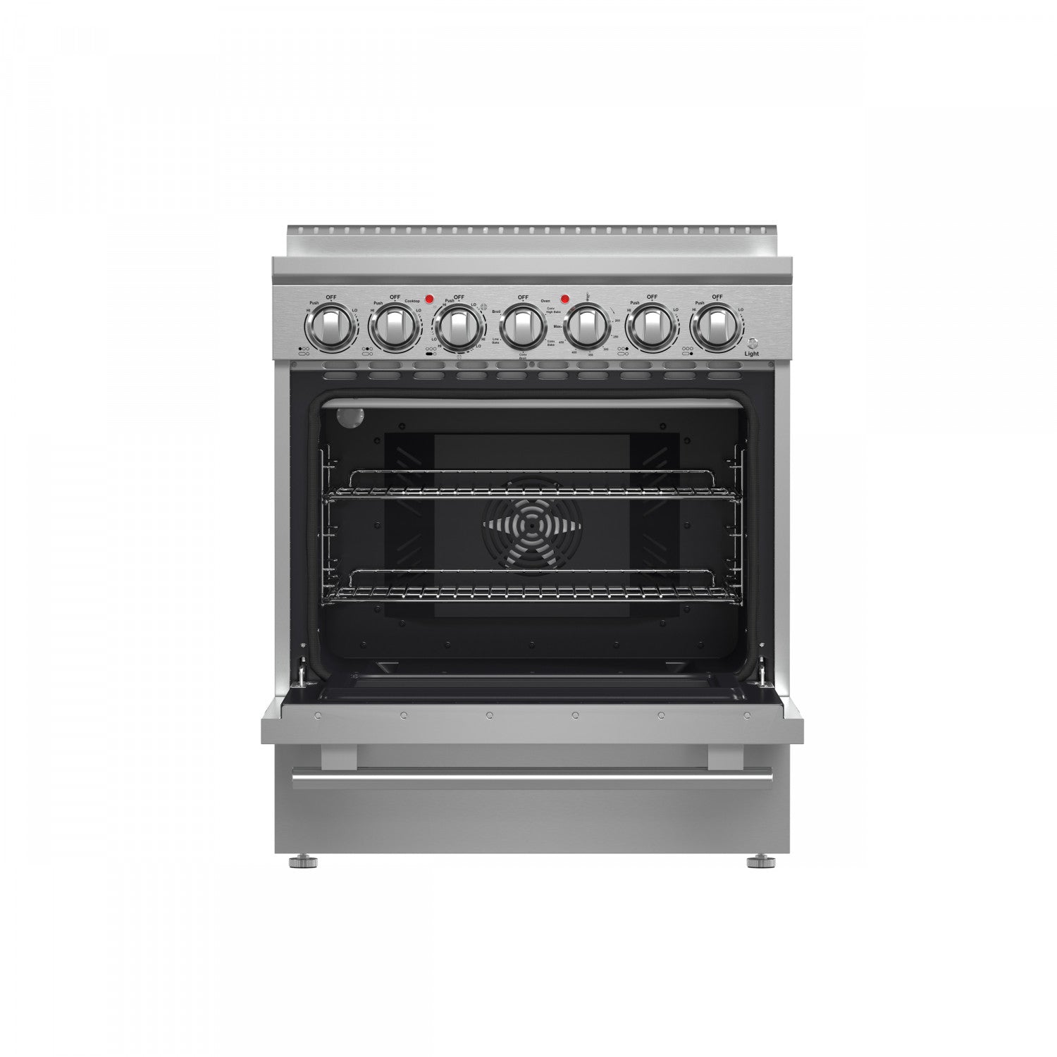 Forno Paolo Stainless Steel Freestanding Electric Range with True Convection (4.38 Cu. Ft.) - FFSEL6011-30