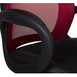 Luz Office Chair - Red/Black