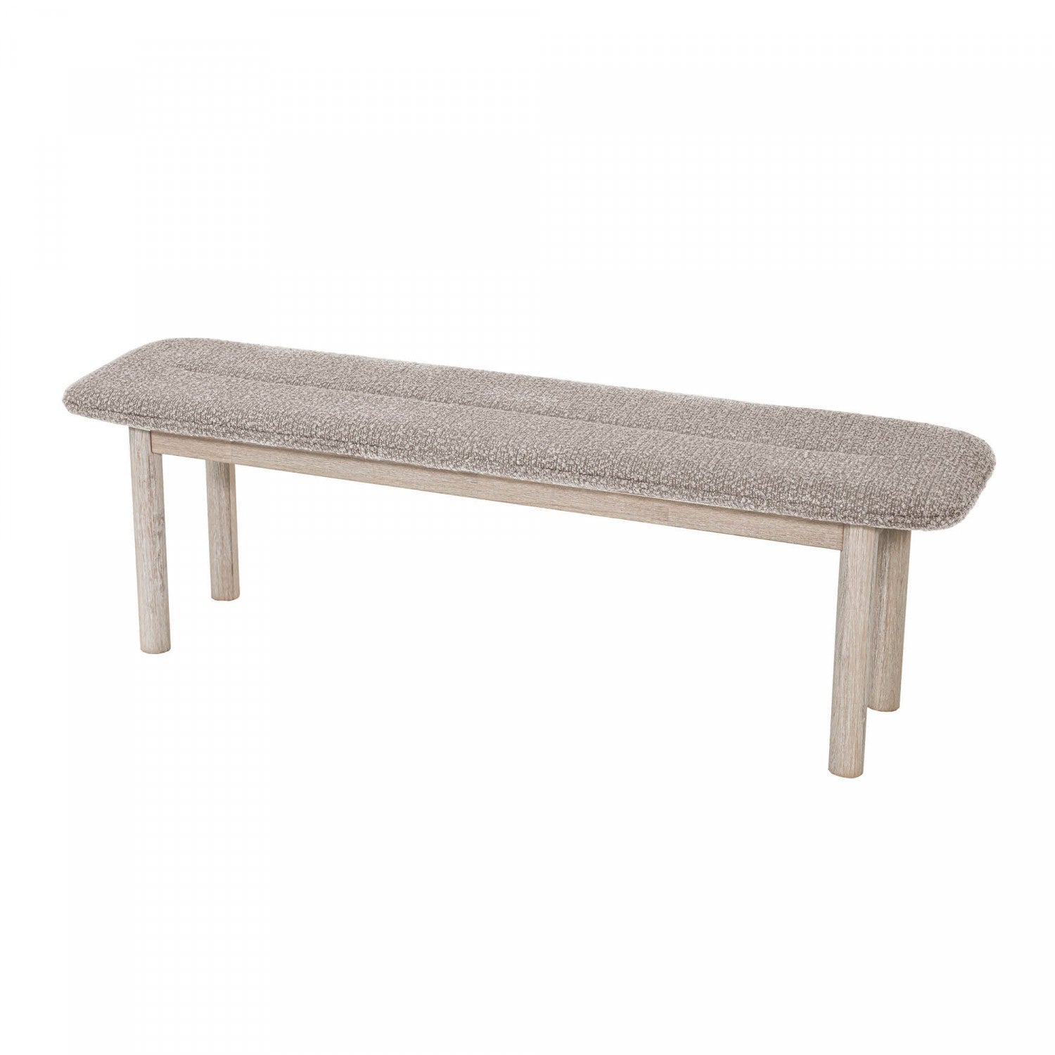 Humbach Bench - Oatmeal/White Washed Natural