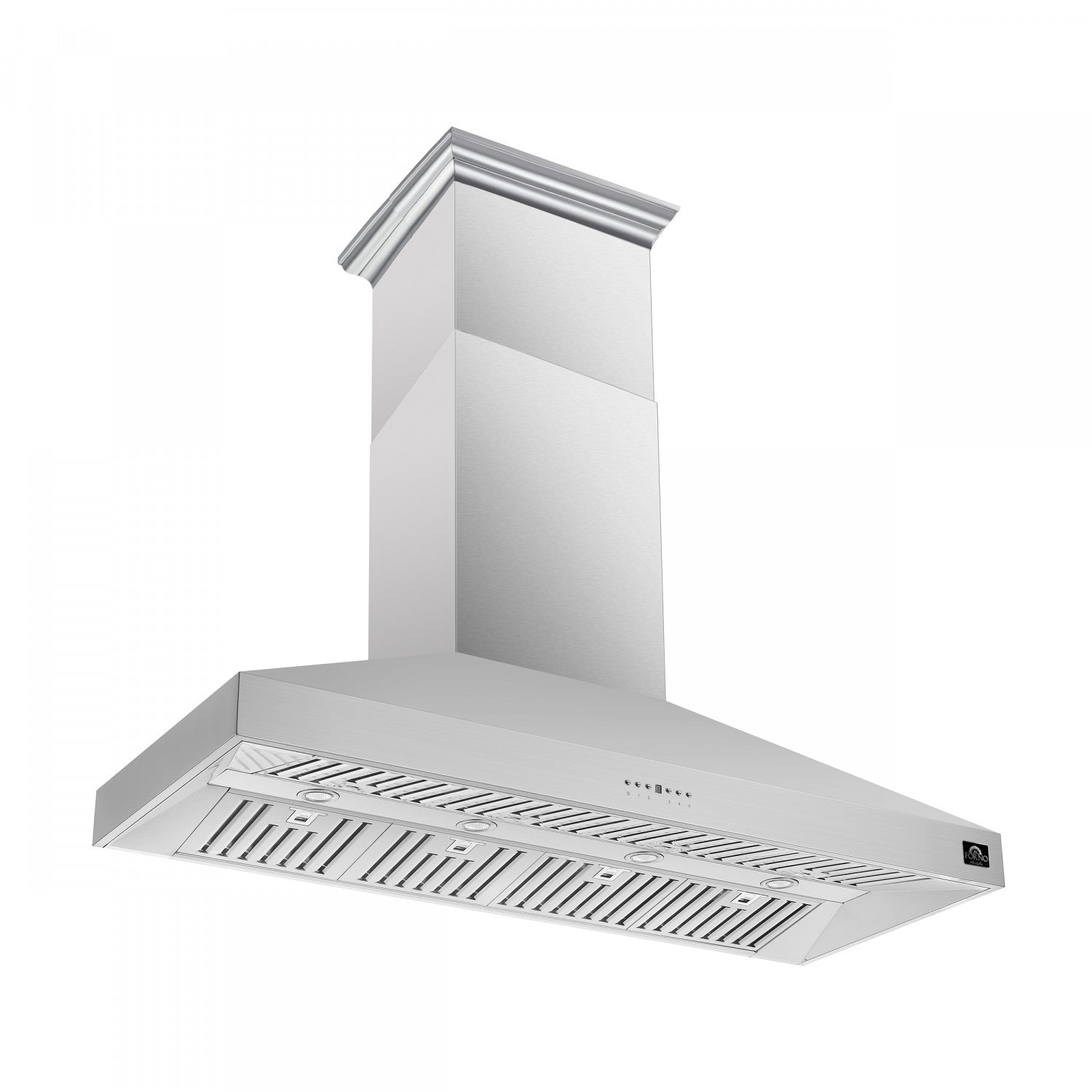 Forno Coppito Stainless Steel 60" 1200 CFM Island Range Hood - FRHIS5129-60