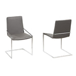 Kael Dining Chair - Grey - Set of Two