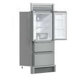 Forno Moena Stainless Steel 40" Built-In French Door Refrigerator (19.2 Cu. Ft.) - FFRBI1820-40SG
