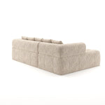 Maya All Foam Sectional - Taupe