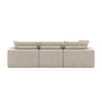 Jade All Foam Sectional - Beige